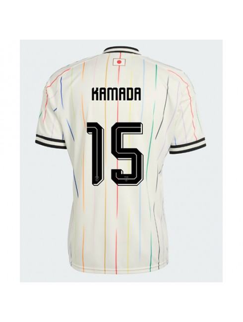Japan Daichi Kamada #15 Auswärtstrikot WM 2026 Kurzarm Japan Daichi Kamada #15 Auswärtstrikot WM 2026 Kurzarm